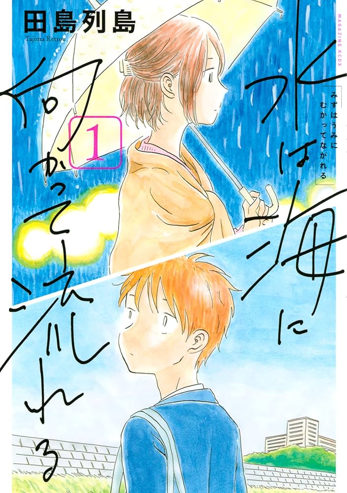 水は海に向かって流れるの表紙